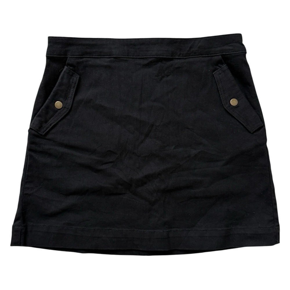 Copper Key Black Mini Skirt